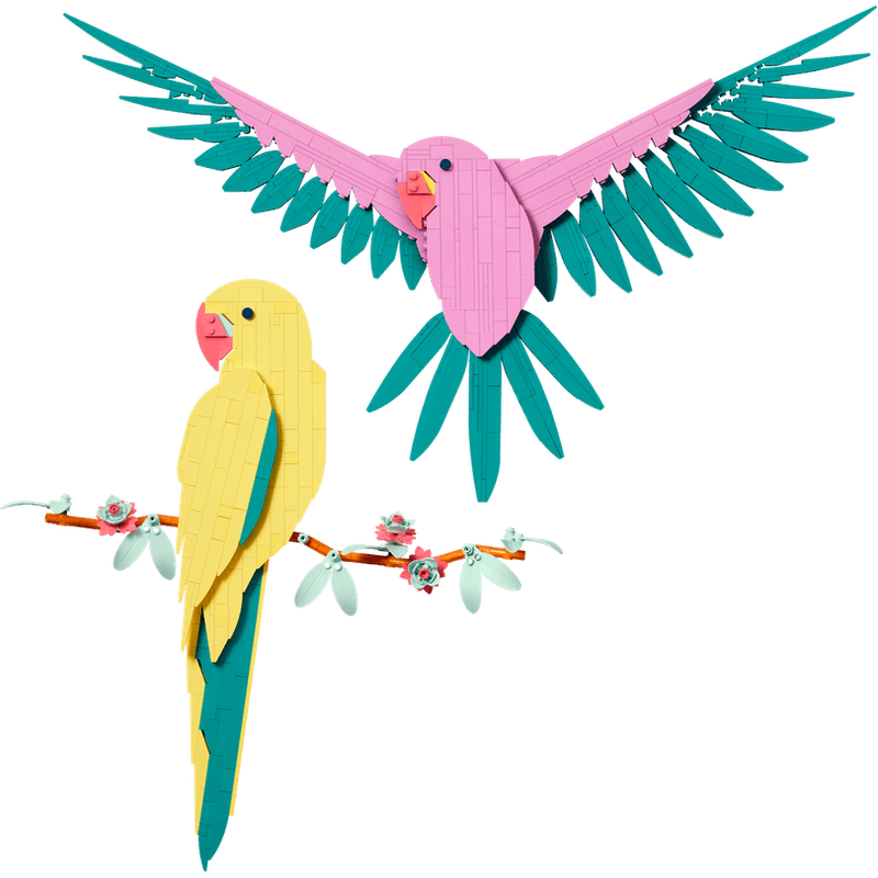 LEGO-Coleccion-Fauna-Guacamayos-ART-31211