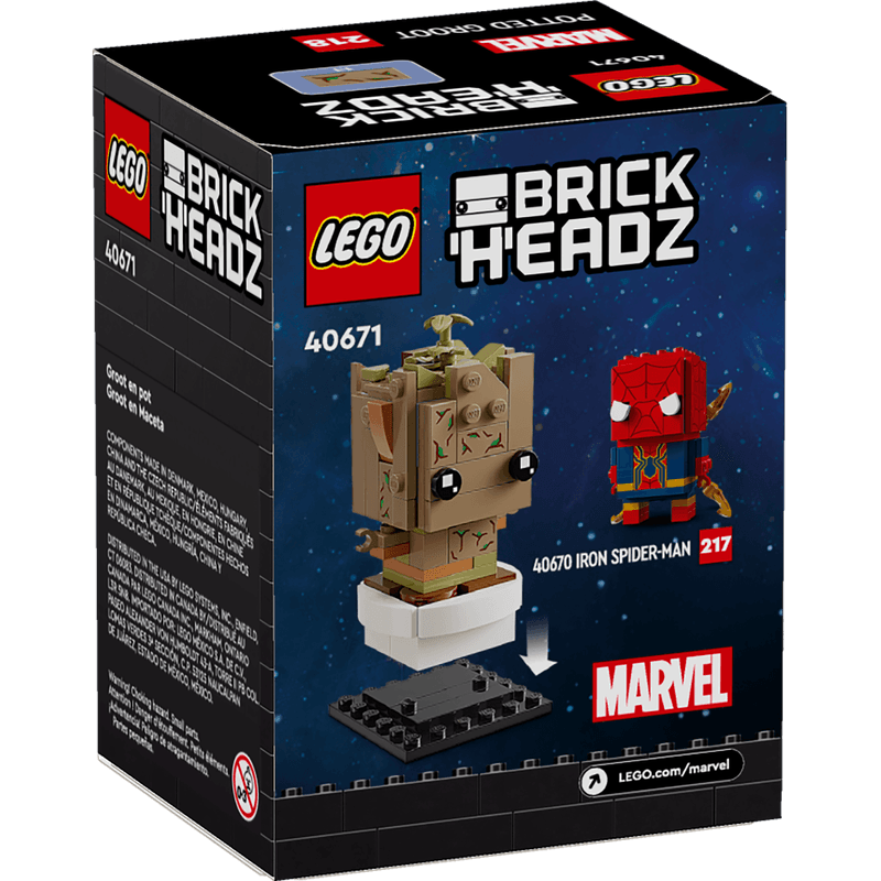 LEGO-Marvel-Groot-en-Maceta-BrickHeadz-40671