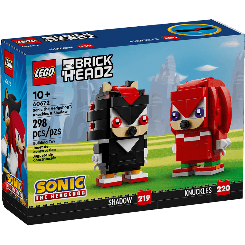 LEGO-Sonic-the-Hedgehog--Knuckles-y-Shadow-BrickHeadz-40672