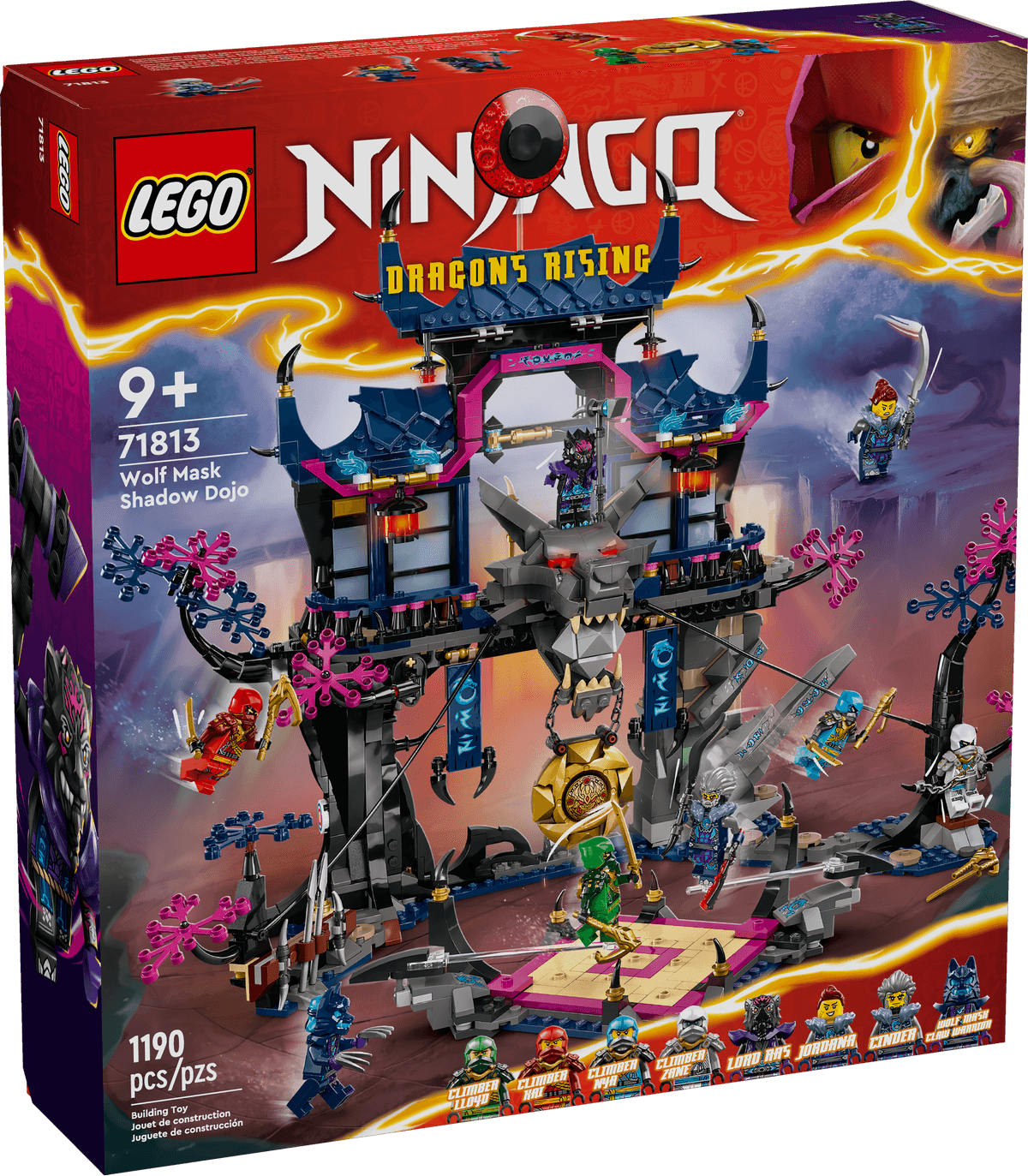 Dojo Temple Todos Los Ninjas De Ninjago LEGO Ninjago Dojo Sombrío