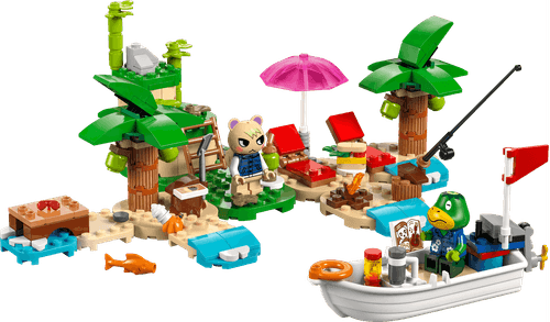 LEGO Animal Crossing Tour isleño en la barca del Capitán 77048