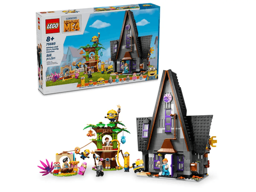 LEGO Mi villano favorito 4 Minions y Mansión Familiar de Gru 75583