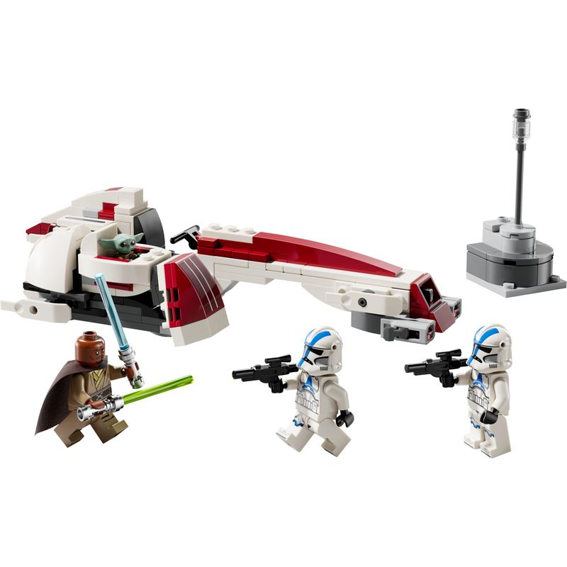 LEGO-Star-Wars-Mandalorian-Escape-en-Speeder-BARC-75378