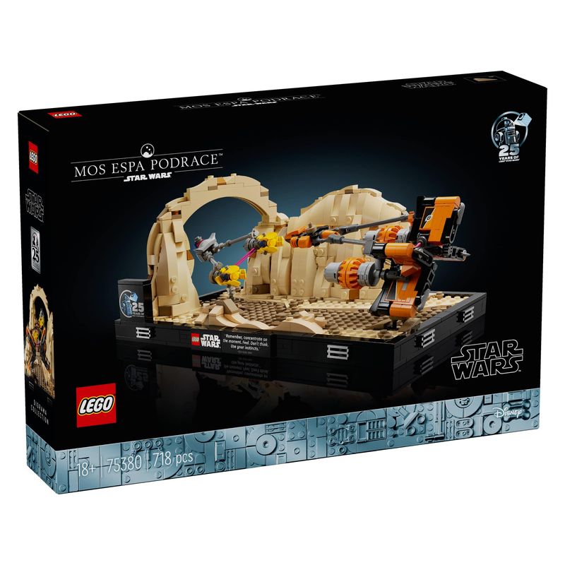 LEGO-Star-Wars-Diorama--Carrera-de-Pods-de-Mos-Espa-75380