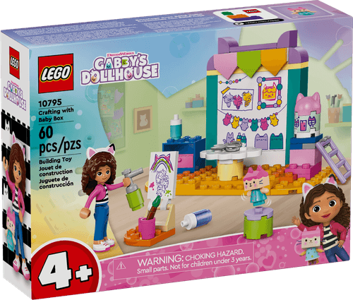 LEGO Gabby's Dollhouse Creaciones con Bebé Box 10795