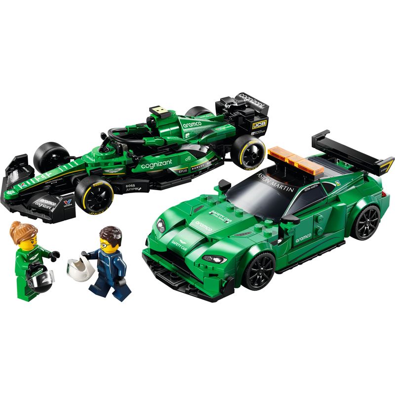 LEGO-Safety-Car-de-Aston-Martin-y-AMR23-Speed-Champions-76925