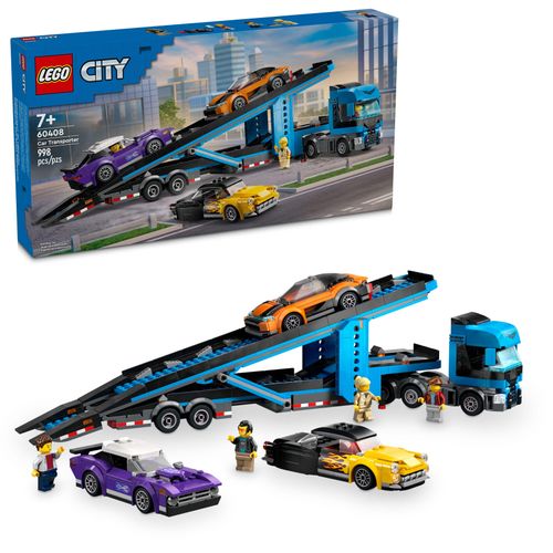 LEGO City Camión de Transporte con Autos Deportivos 60408