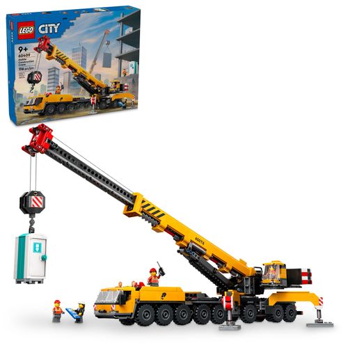 LEGO City Grúa de Construcción Móvil Amarilla 60409