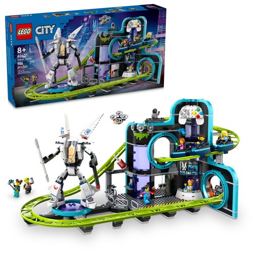 LEGO City Montaña Rusa de Robot World 60421