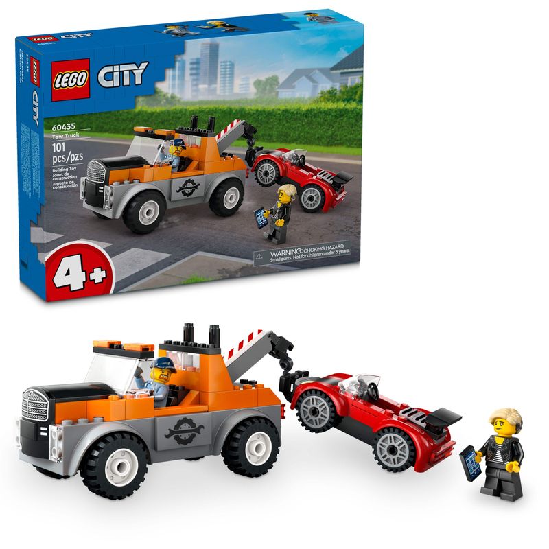 LEGO-City-Camion-Grua-y-Reparacion-del-Auto-Deportivo-60435