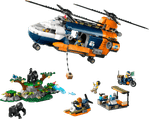 LEGO-City-Exploradores-de-la-Jungla--Helicoptero-en-Campamento-Base-60437