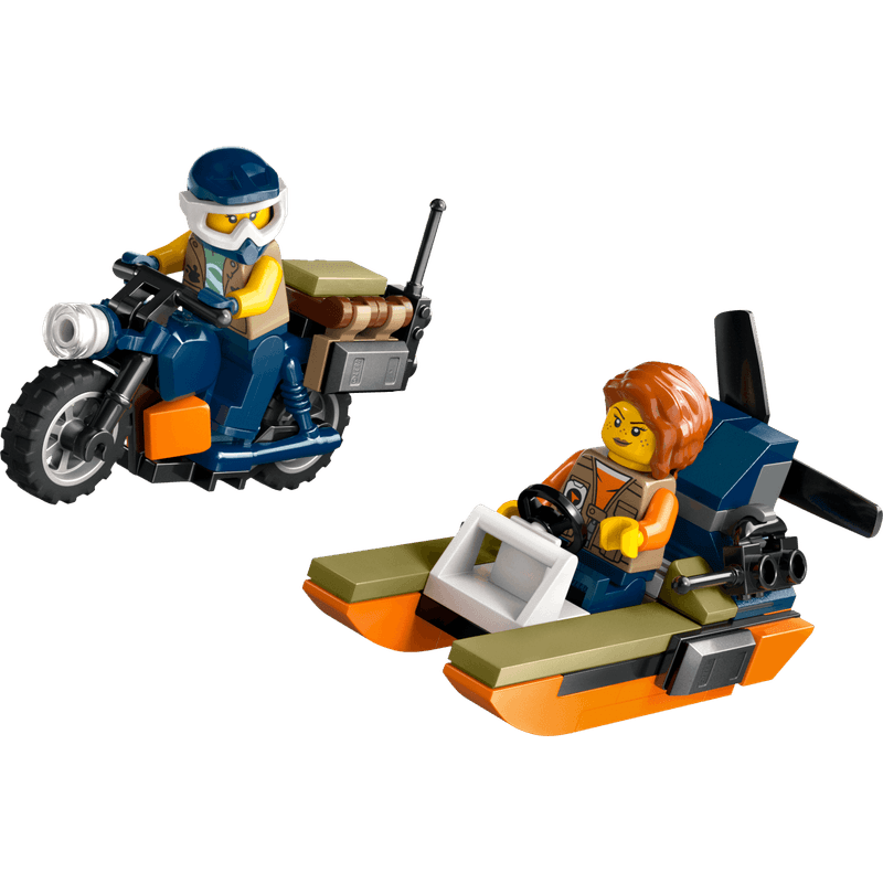 LEGO-City-Exploradores-de-la-Jungla--Helicoptero-en-Campamento-Base-60437