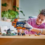 LEGO-City-Exploradores-de-la-Jungla--Helicoptero-en-Campamento-Base-60437