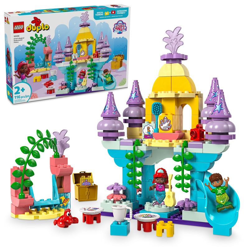 LEGO-Disney-DUPLO-Palacio-Submarino-Magico-de-Ariel-10435