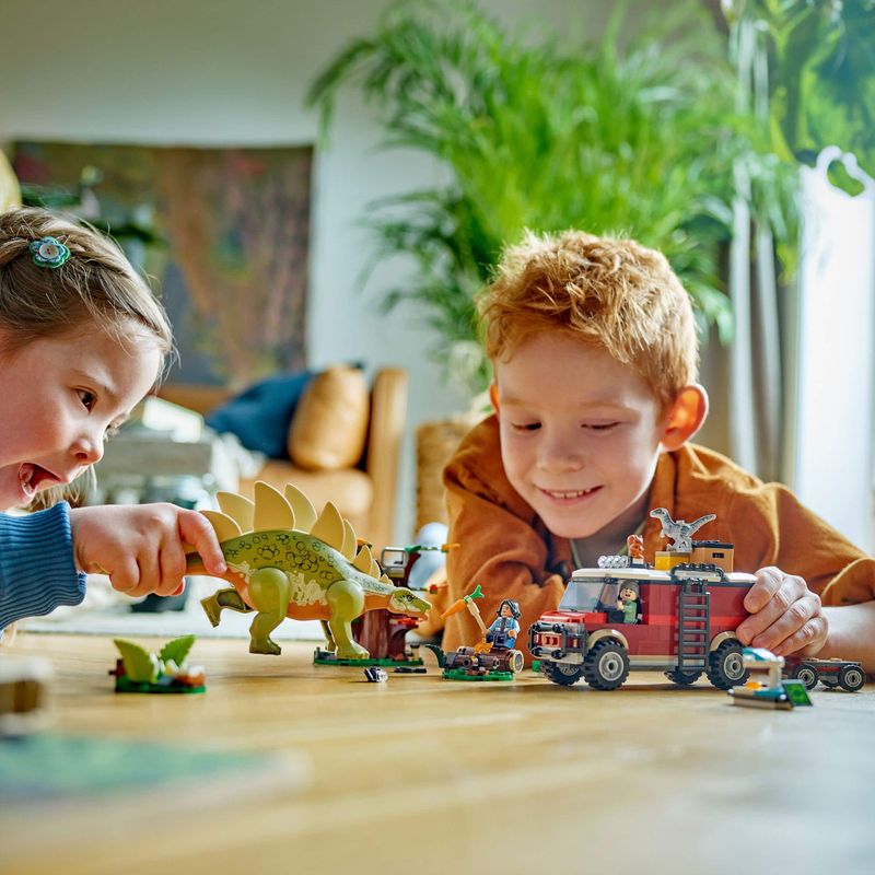 LEGO-Jurassic-World-Misiones-Dinosaurio--Descubrimiento-del-Stegosaurus-76965