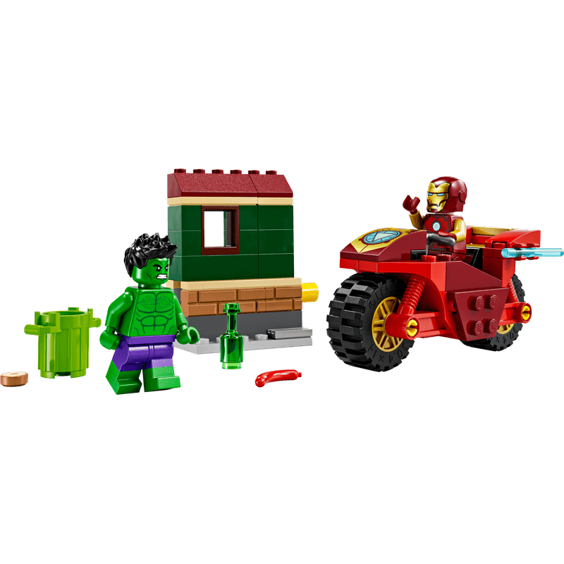 LEGO-Marvel-Iron-Man-con-Moto-y-Hulk-Super-Heroes-76287