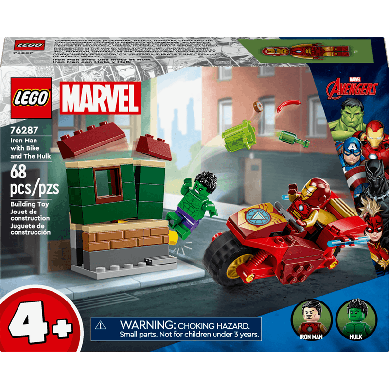 LEGO-Marvel-Iron-Man-con-Moto-y-Hulk-Super-Heroes-76287