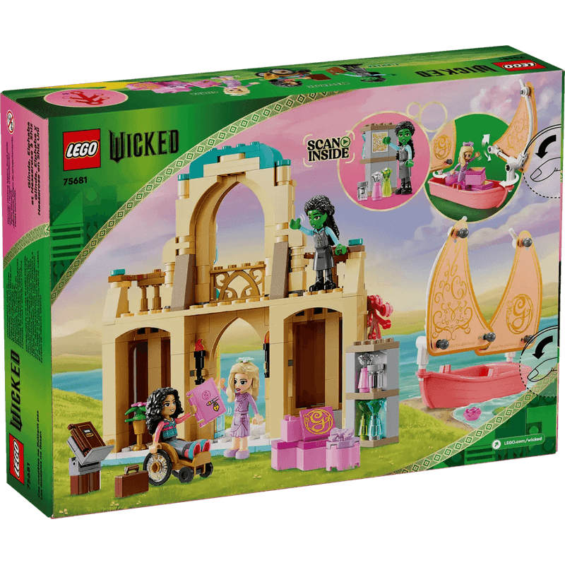 LEGO-Wicked-Glinda-Elphaba-y-Nessarose-en-Shiz-University-75681