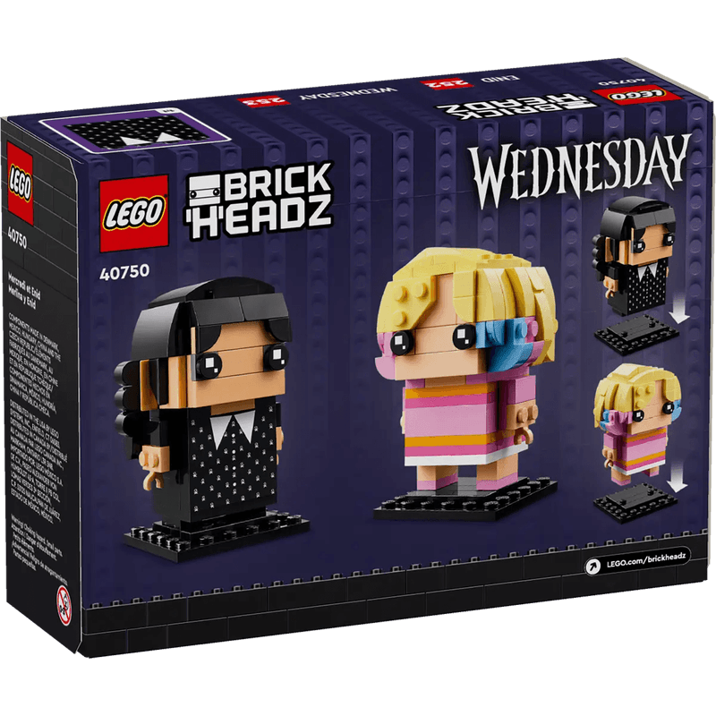 LEGO-Wednesday-BrickHeadz-2-Pack-de-Merlina-y-Enid-40750