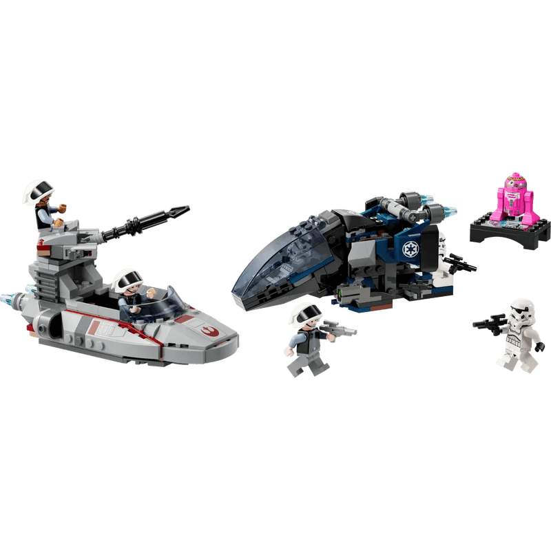 LEGO-Star-Wars-Nave-de-Descenso-Imperial-vs.-Speeder-de-Exploracion-Rebelde-40755