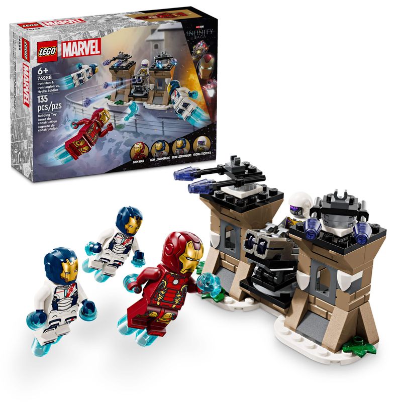 LEGO-Marvel-Iron-Man-y-Legion-de-Hierro-vs.-Soldado-de-Hydra-Super-Heroes-76288