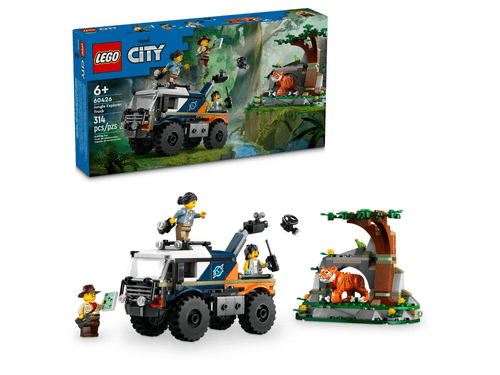 LEGO City Exploration Exploradores de la Jungla: Camión Todoterreno 60426