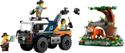 LEGO City Exploration Exploradores de la Jungla: Camión Todoterreno 60426