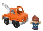 Mattel-Little-People-Vehiculo-Pequeño-Grua-Naranja-HPX84
