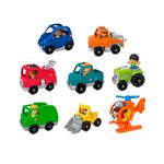 Mattel-Little-People-Vehiculo-Pequeño-Grua-Naranja-HPX84