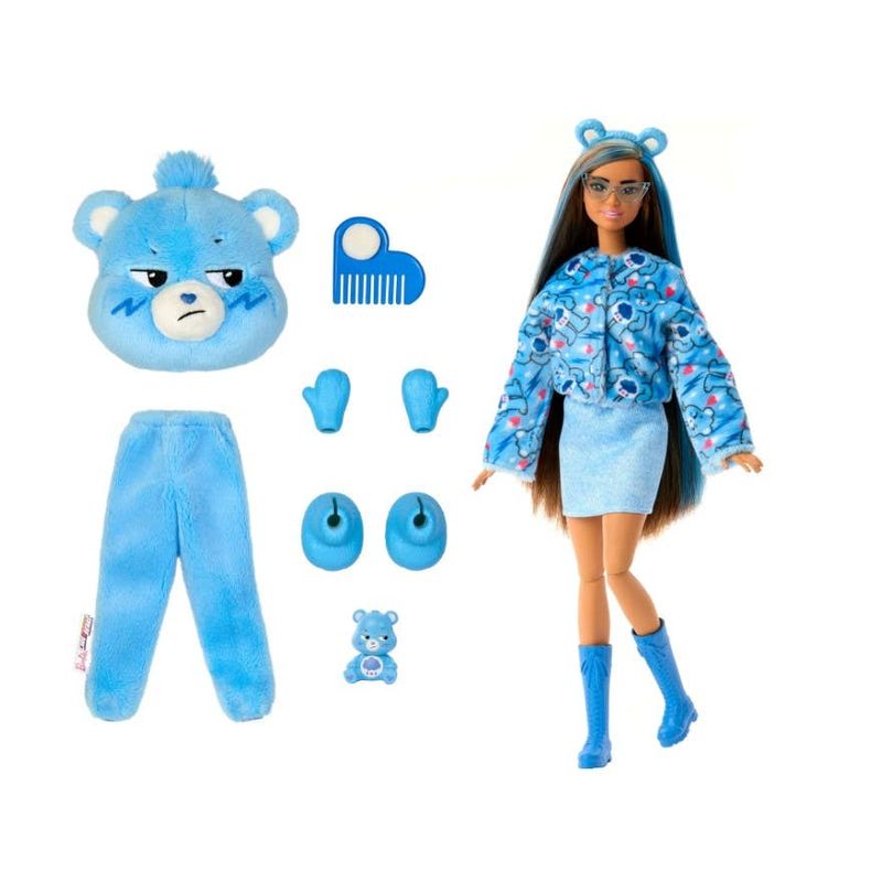 Mattel-Barbie-Cutie-Reveal-Muñeca-Ositos-Cariñositos-Sorpresa-Azul