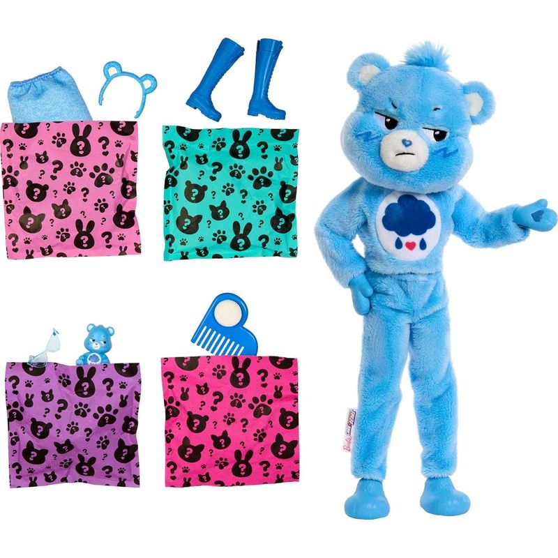 Mattel-Barbie-Cutie-Reveal-Muñeca-Ositos-Cariñositos-Sorpresa-Azul