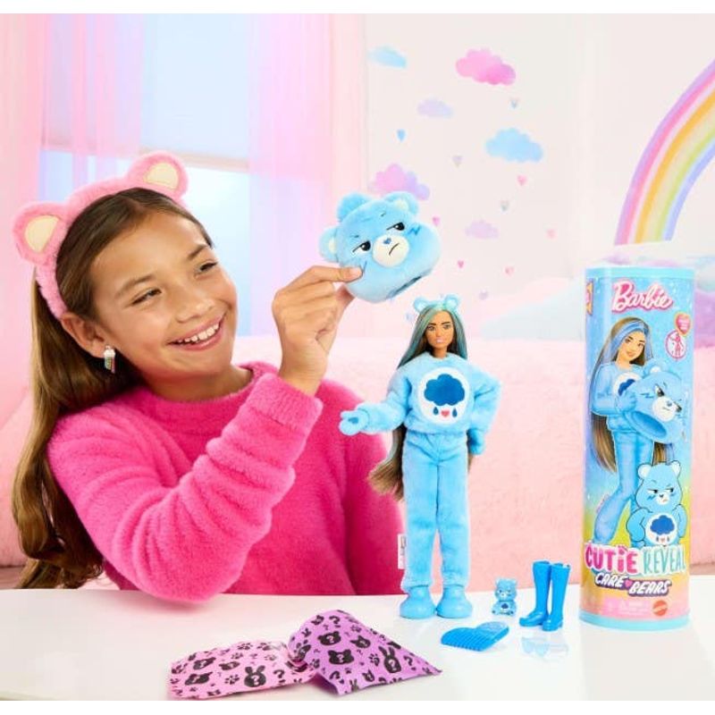 Mattel-Barbie-Cutie-Reveal-Muñeca-Ositos-Cariñositos-Sorpresa-Azul