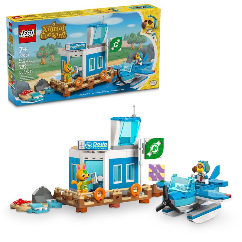 LEGO-Animal-Crossing-Vuela-con-Dodo-Airlines-77051