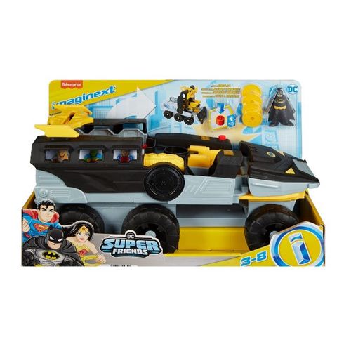 Batman Imaginext Mega Batimovil con Figura de Batman