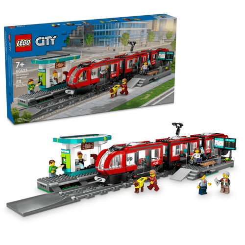 LEGO City Tranvía y Estación del Centro 60423