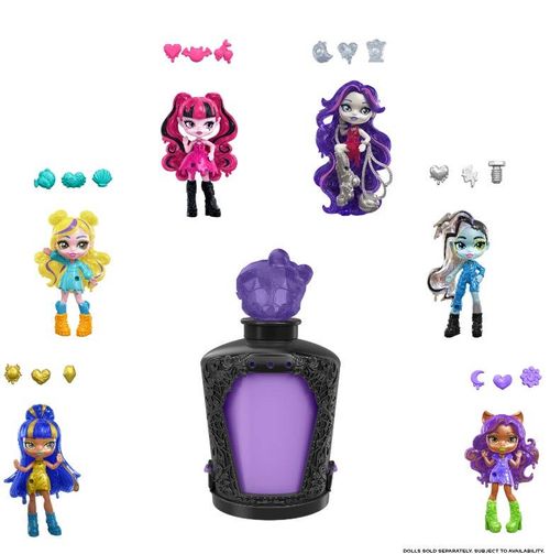 Monster High Mini Fashion Doll Pociones Monstruosas Sorpresa