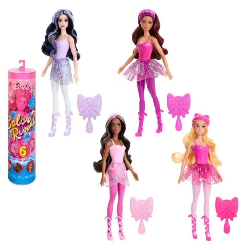 Mattel-Barbie-Muñeca-Bailarinas-de-Ballet-Surtido-Sorpresa-HTH46