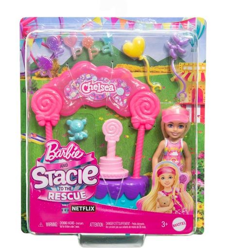 Barbie Chelsea Set de Juegos Estación de Dulces
