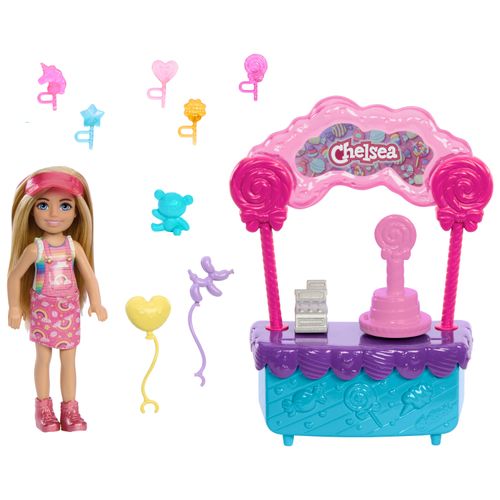 Barbie Chelsea Set de Juegos Estación de Dulces