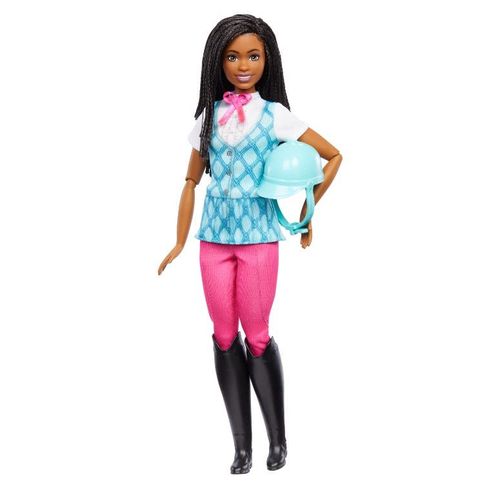 Barbie Diversidad Muñeca Brooklyn con Outfit de Equitación