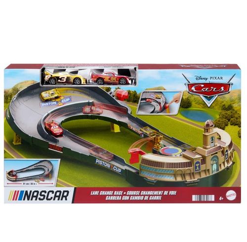 Disney Pixar Cars Pista de Juegos Circuito Nascar