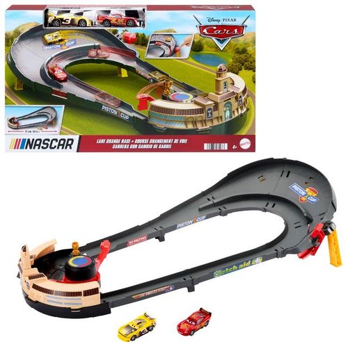 Disney Pixar Cars Pista de Juegos Circuito Nascar