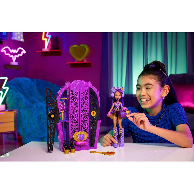 Mattel-Monster-High-Skulltimate-Clawdeen-HXH85