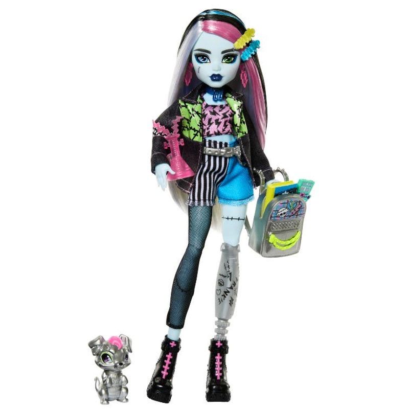 Mattel-Monster-High-Muñeca-Frankie-Nuevo-Look-HXH73