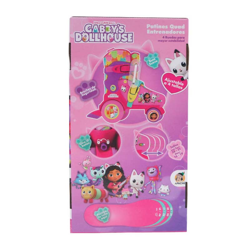 Apache-Gabby-Dollhouse-Patines-Entrenadores-Quad-N-QSKGA