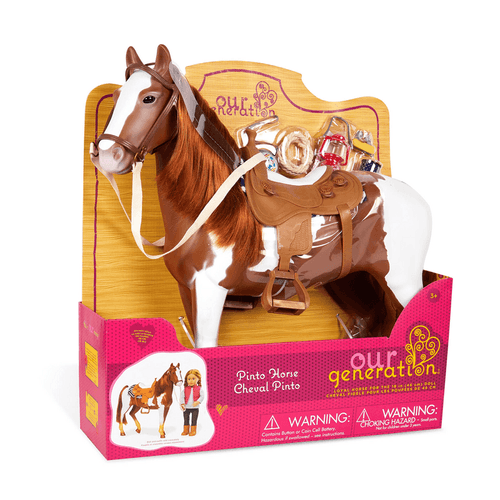 Our Generation Caballo Pinto con Accesorios