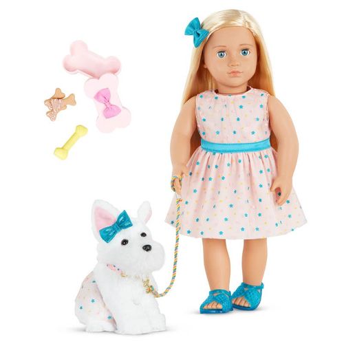 Our Generation Muñeca Cadence con su Perro Cookie