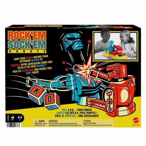 Robot Luchadores Rock´Em Sock Juego de Mesa