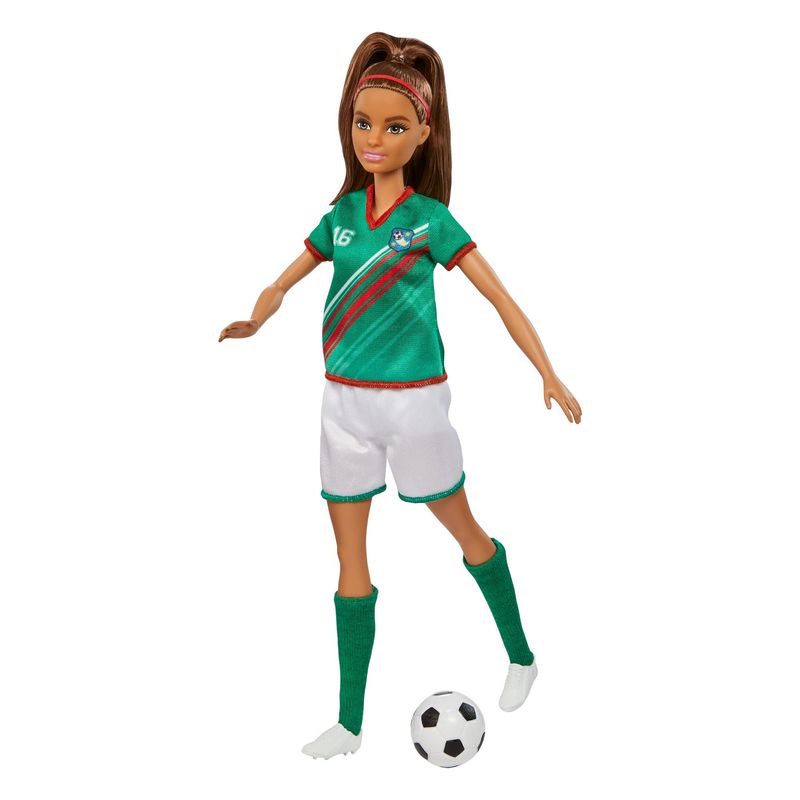 Mattel-Barbie-Jugadora-Futbol-Playera-Verde-HCN18