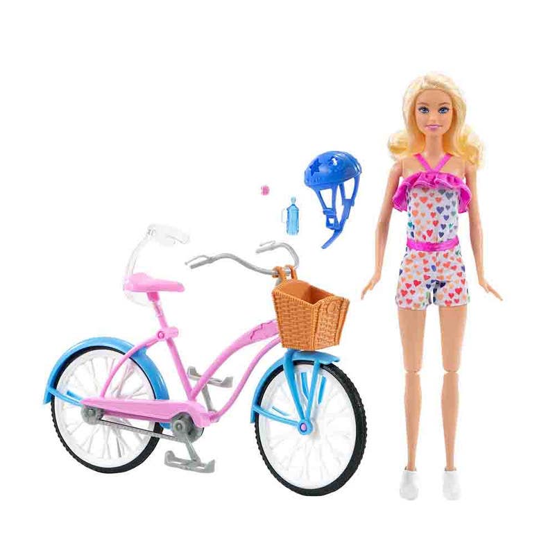 Mattel-Barbie-Paseo-en-Bicicleta-Muñeca-HBY28